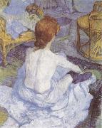Henri De Toulouse-Lautrec The Toilette oil painting
